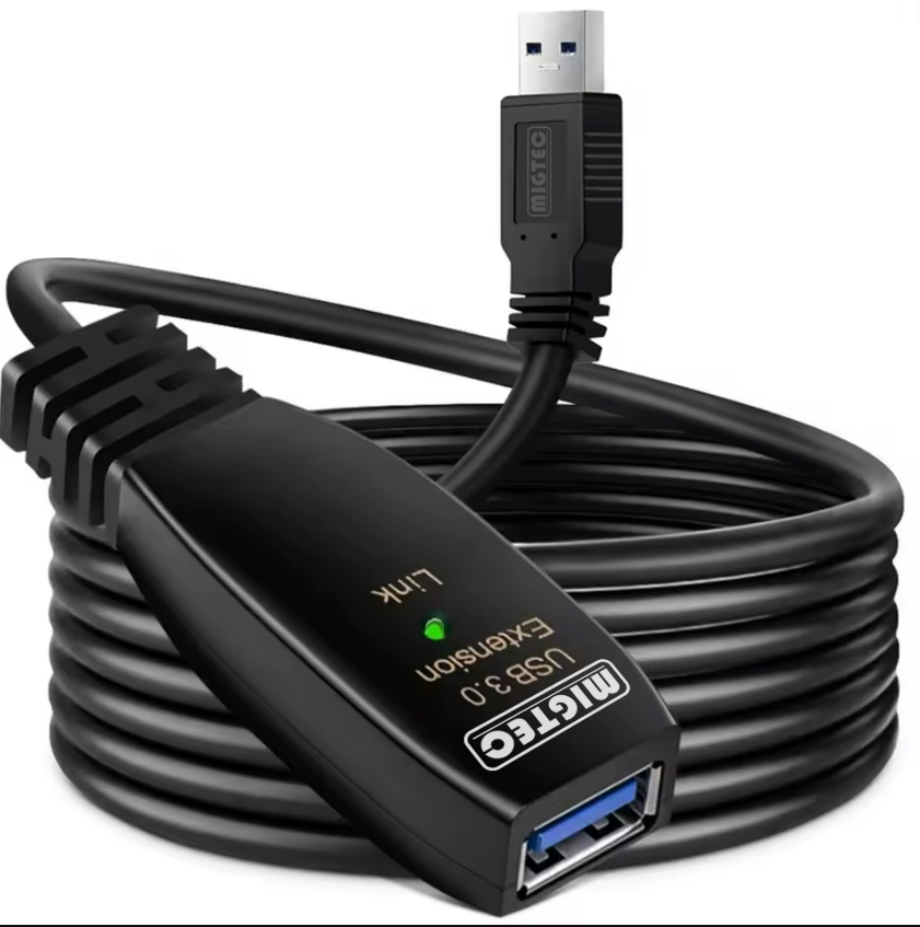 Cabo Extensor Usb 3.0 Amplificado Ativo 5m Elu5ua 3.0