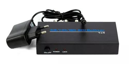 Distribuidor de imagem Splitter 3G/HD/SD-SDI 1x4 - ELSDI104