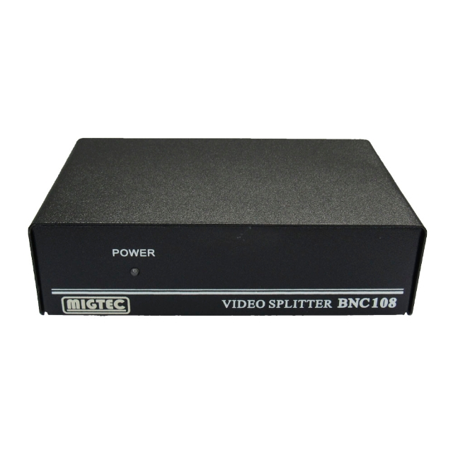 Distribuidor de Video Composto (com fonte) 1x8 - EL108BNC