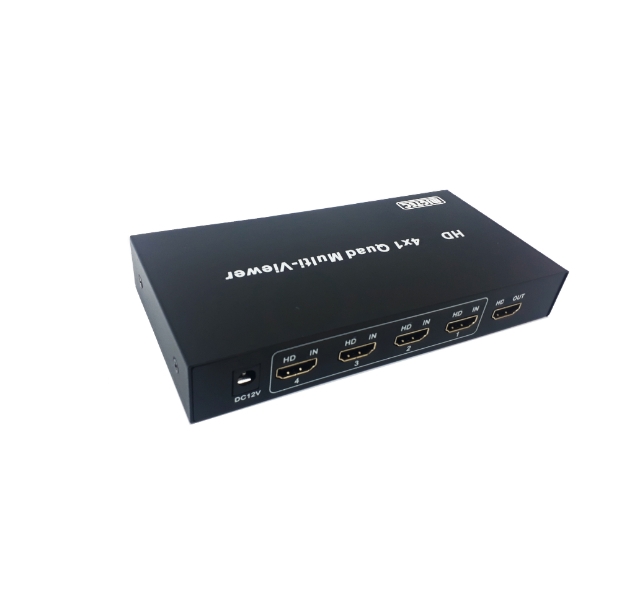 Chaveador QUAD Multi Viewer HDMI 4x1 Screen Divisor - FUL HD 1080P- DK-MV