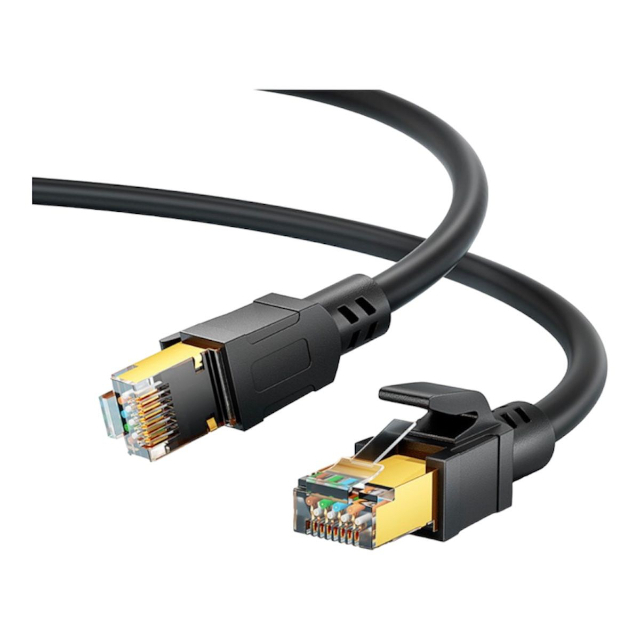 Cabo De Rede Cat8 40gbps 2000mhz 1 Metro