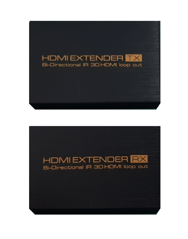 Extensor HDMI 60 metros cat5-cat6 1 Via com sensor IR 0 - EL168-60IR