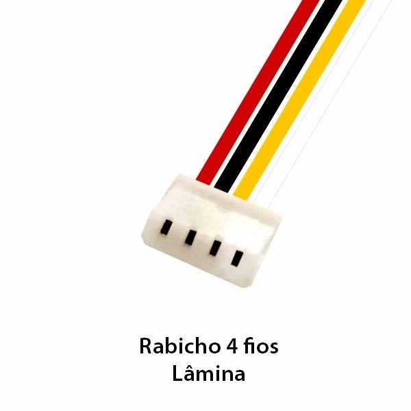 Rabicho para Câmera 4 Fios Lâmina - R4FL