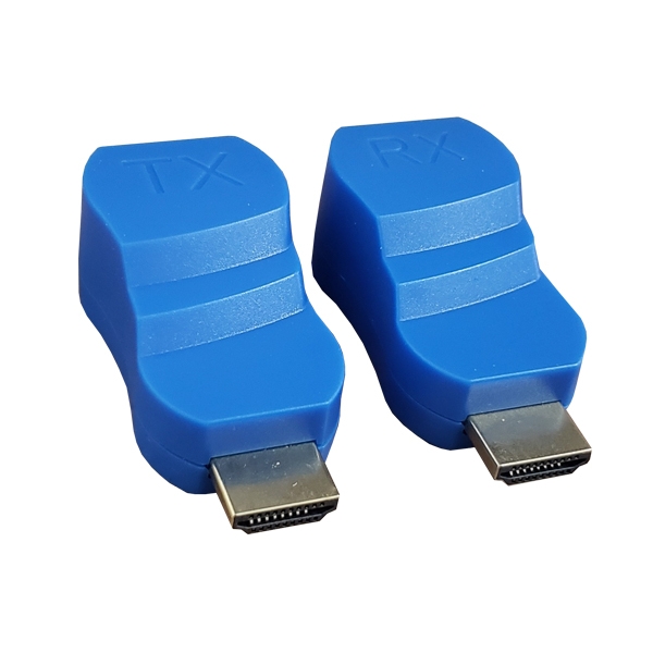Extensor Hdmi 30 mt 3D 1 Via Cabo De Rede Rj45 Cat6 - ELBY1