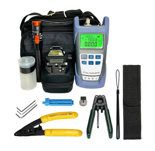 Kit Ferramenta para Fibra Óptica SKL Ftth 10 Pçs - Ftth9
