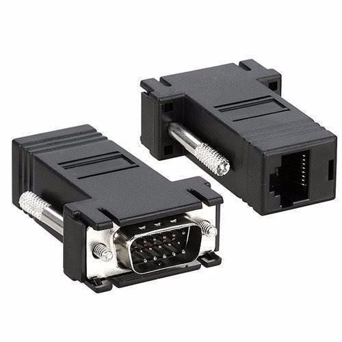 Extensor Vga (Conector macho)  Rj45 (Cabo De Rede) 1 PAR - ELVC