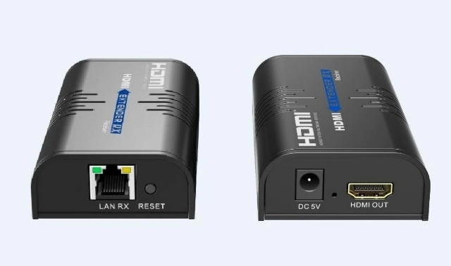 Extensor HDMI 120 metros TXRX cat5-cat6 1 Via IP DK168-120P