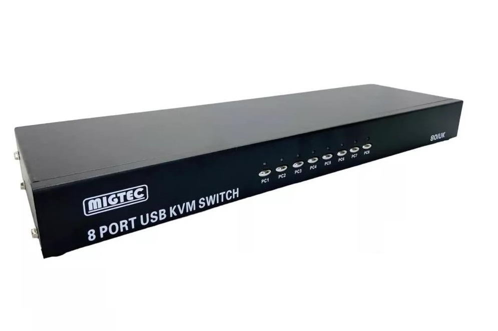 Chaveador Switch KVM 8 portas VGA - EL8CHKVM